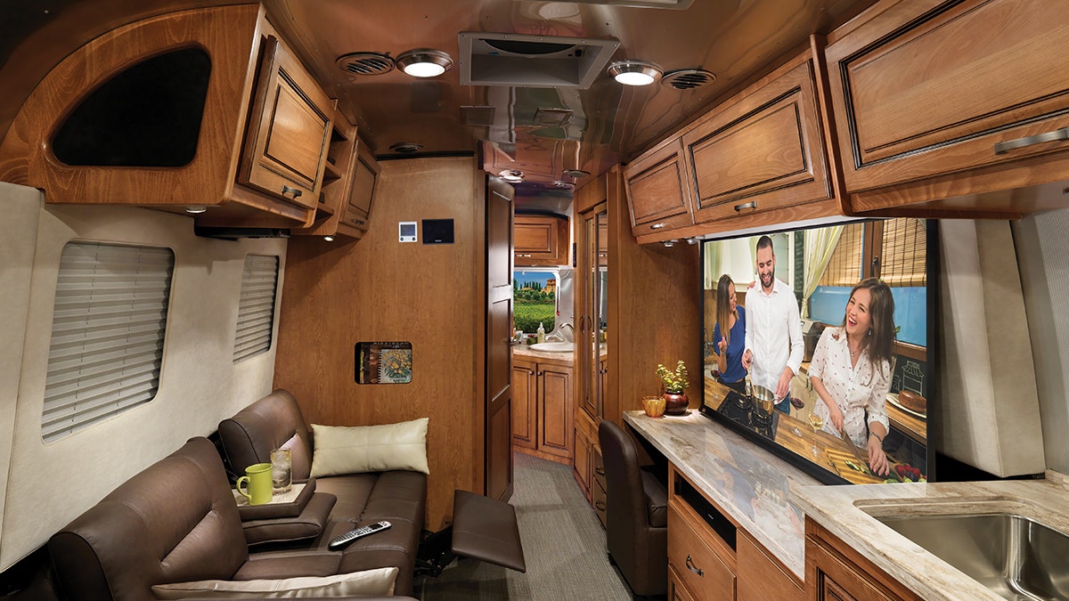 Airstream Classic Interior Storage Lockers
